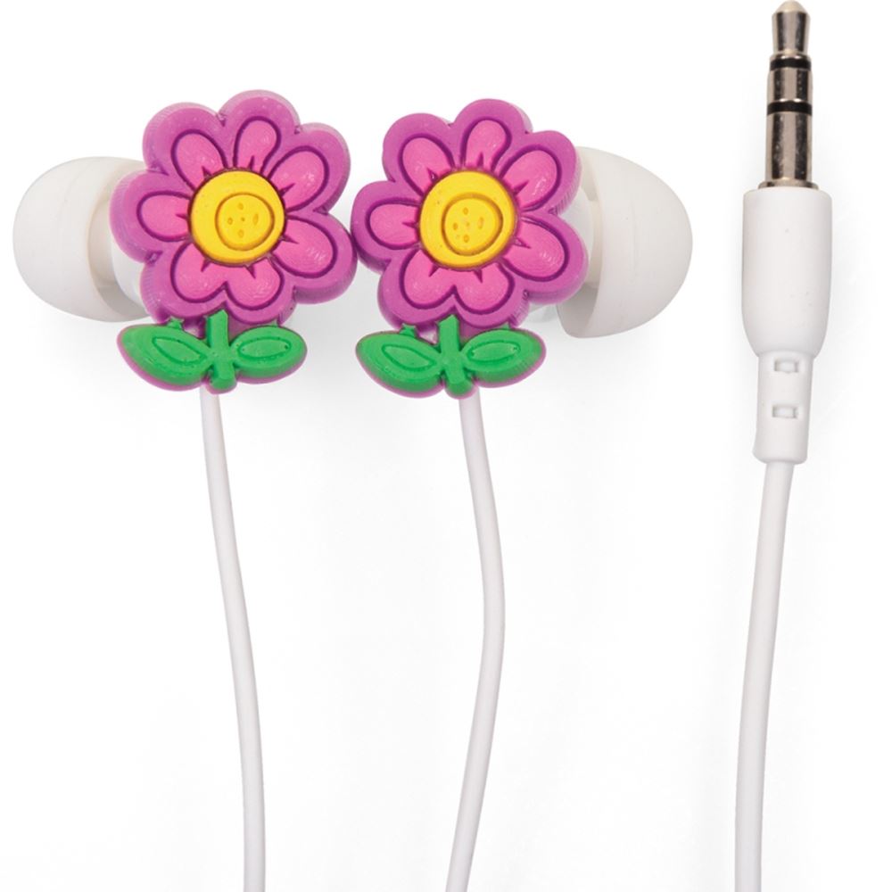 DSP høretelefoner MP3-afspiller mobiltelefon blomst (6 stk