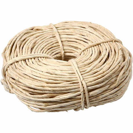 Creativ firma majssnor, b: 3,5-4 mm, ca. 90 m, natur, 500 g 1 kugle