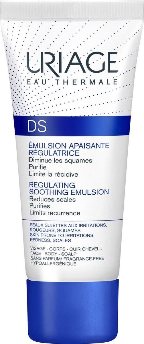 Uriage - udjævnende emulsion til seborrheisk dermatitis ds (regulerende pleje) 40 ml - 40 ml