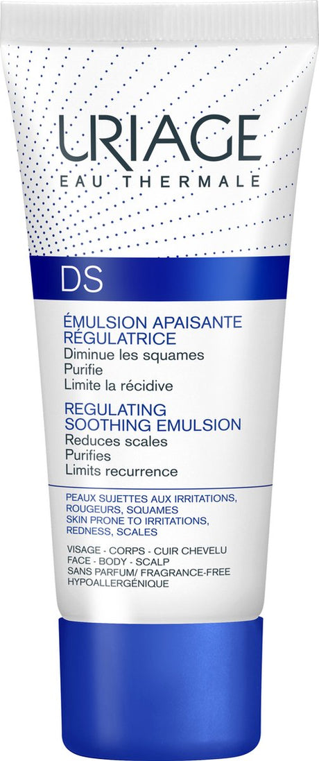 Uriage - udjævnende emulsion til seborrheisk dermatitis ds (regulerende pleje) 40 ml - 40 ml