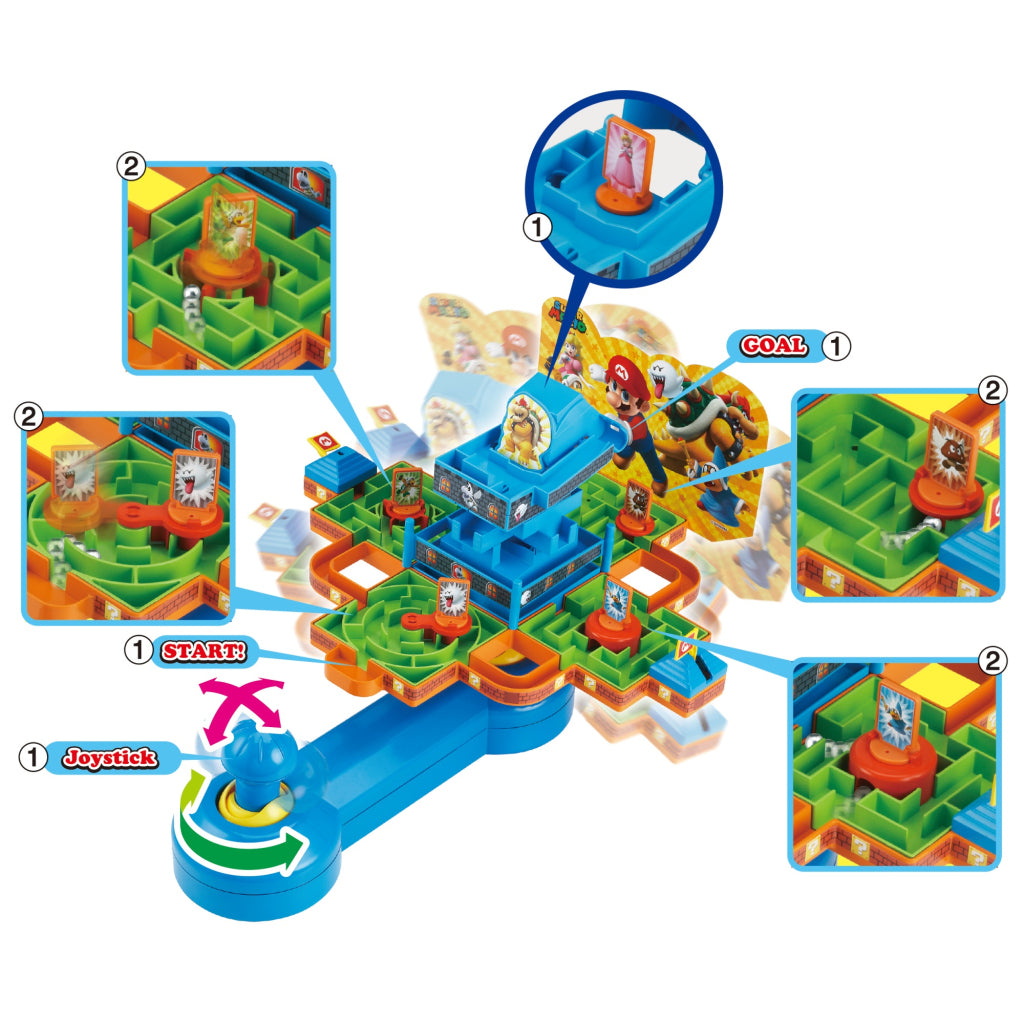 Epoch spil epoke nintendo super mario labyrint spil