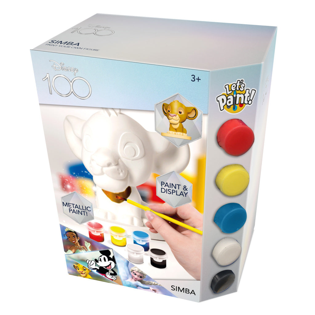 Disney 100 år med at lave Simba gipsfigur