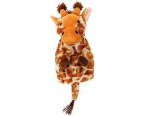 Hånddukke giraf. 25 cm