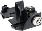 Axa Ringslot Defender med 2 rackcylinder og aftagelige taster Glossy Black (Workshop Packaging)