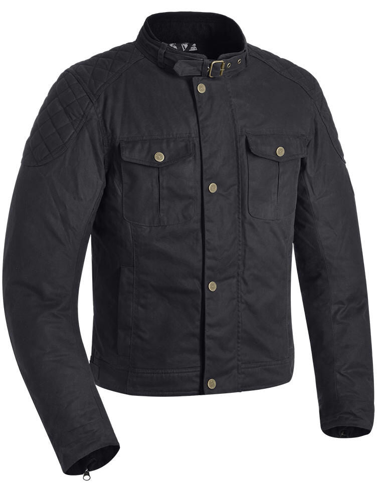 Oxford jakke holwell 1.0 jakke holwell 1.0 voks bomuld sort 5xl