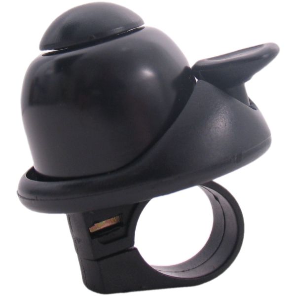 Edge cykelklokke bella design mini ø36mm - sort (værkstedsemballage)