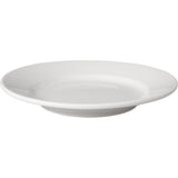 Mammoet tallerken bred kant budgeltline porcelæn hvid 18cm sæt med 6 stk