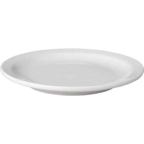Mammoth tallerken hvid flad smalkant budgetline (6x 16cm)