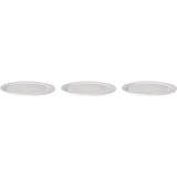 Mammoet tallerken smalkant bugetline porcelæn hvid 26 cm (sæt med 3)