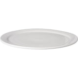 Mammoet tallerken smalkant bugetline porcelæn hvid 26 cm (sæt med 3)