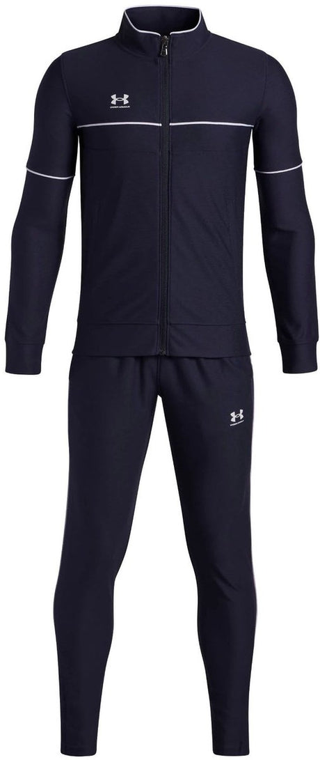 Under armour ua b challenger træningsdragt-blu drenge træningsdragt - midnight navy - hvid