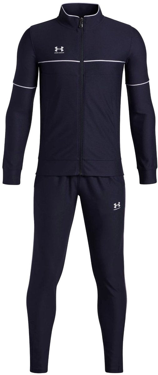 Under armour ua b challenger træningsdragt-blu drenge træningsdragt - midnight navy - hvid