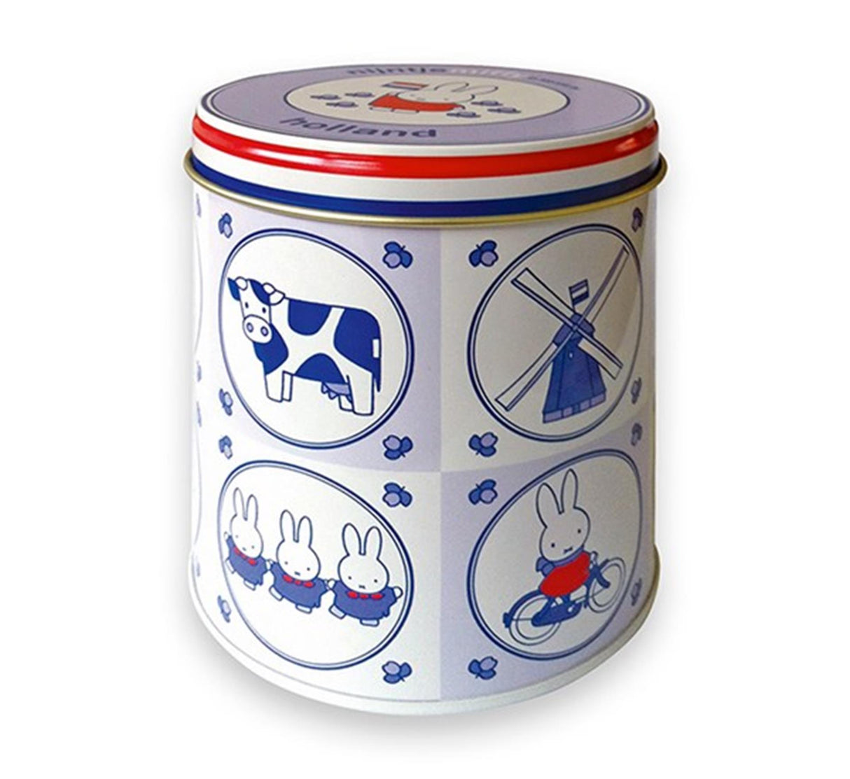 Opbevaringsdåse Miffy souvenir blå ø10xh11,5cm