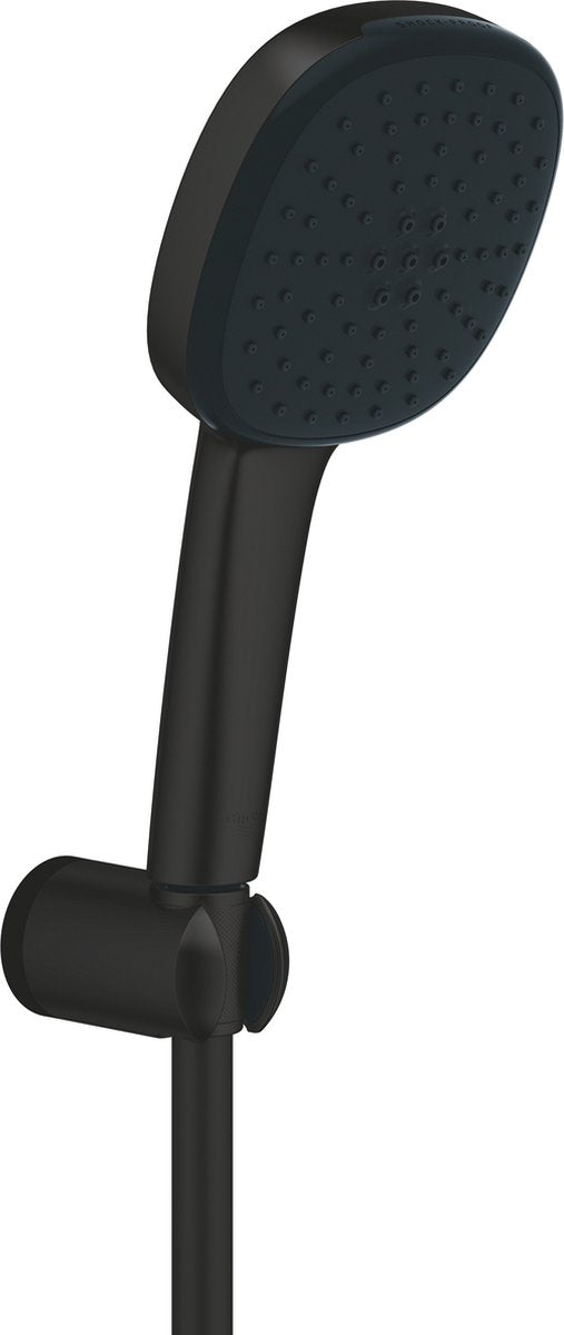 Grohe quickfix vitalio comfort 110 brusesæt - 2 spraytyper - vandbesparende - mat sort