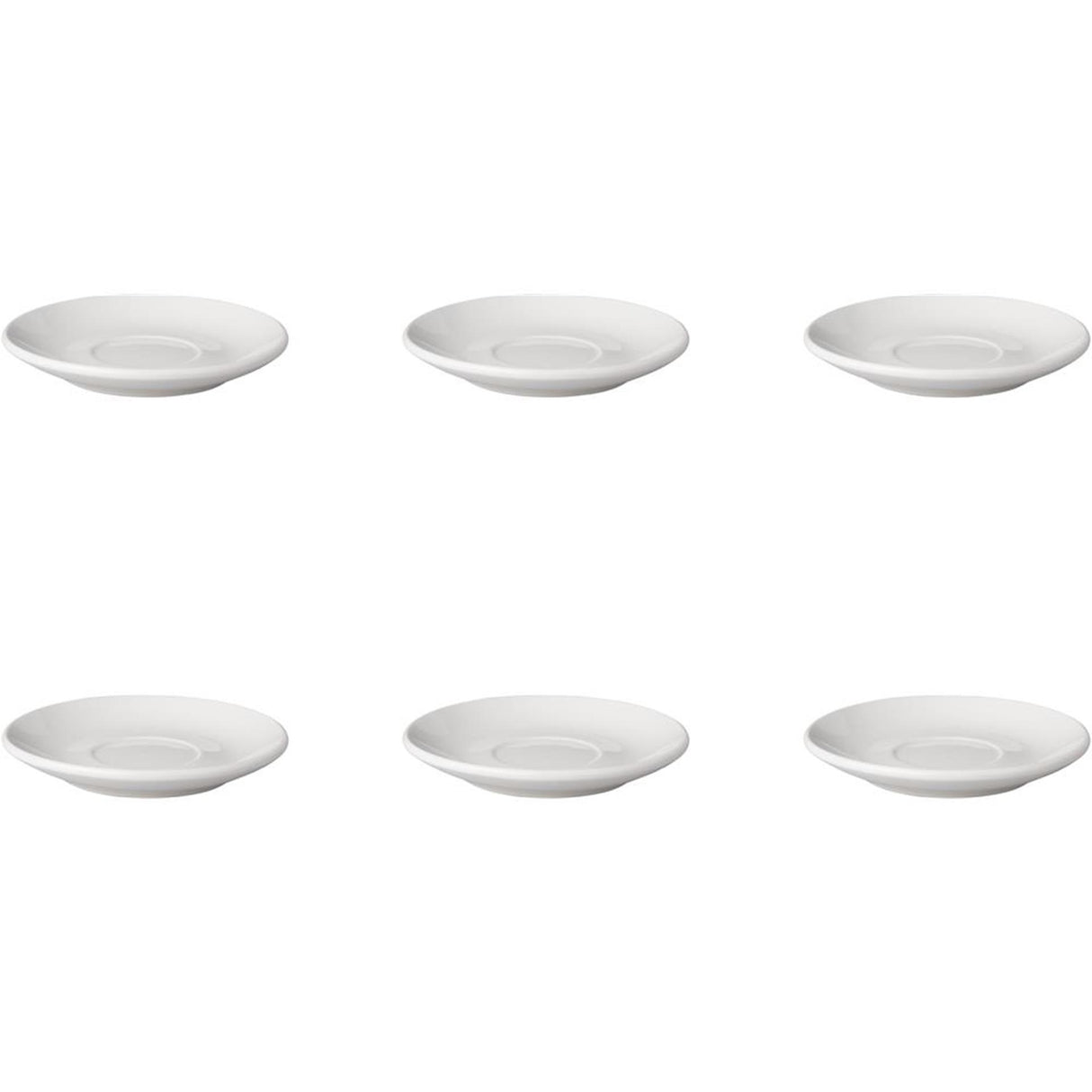 Mammoet underkop multi budgetline 14 cm porcelæn hvid (sæt med 6)