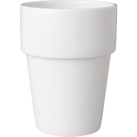 Mammoet mælkekop budgetline porcelæn 190ml hvid (sæt med 6) dia7,5xh10