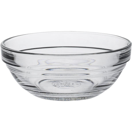 Duralex skål lys stabelbart rundt hårdt glas 125ml 9cm 6 stk