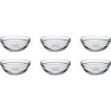 Duralex fad lys rund stabelbar 200ml hårdt glas 6 stk 10,5x4,3cm