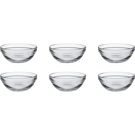 Duralex skål lys 10,5cm 6 stk