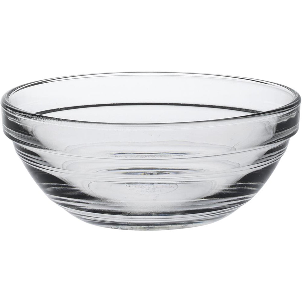 Duralex fad lys rund stabelbar 200ml hårdt glas 6 stk 10,5x4,3cm