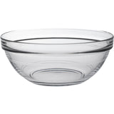Duralex skål lys stabelbar rund 970ml hårdt glas 17cm 6 stk