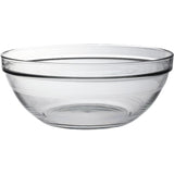 Duralex skål lys stabelbar rund hård glas 3450ml 26cm løs skål