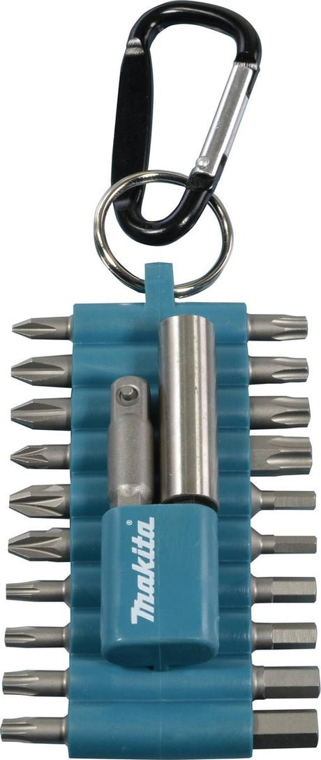 Makita P-81175 22-delt professionelt torx cross 1 4'' adapter skruebit sæt