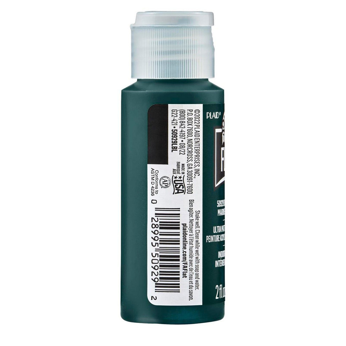 Folkart • flad ultra mat akrylmaling deep marine 59ml