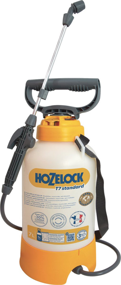 Hozelock tryksprøjte t7 - 7 liter