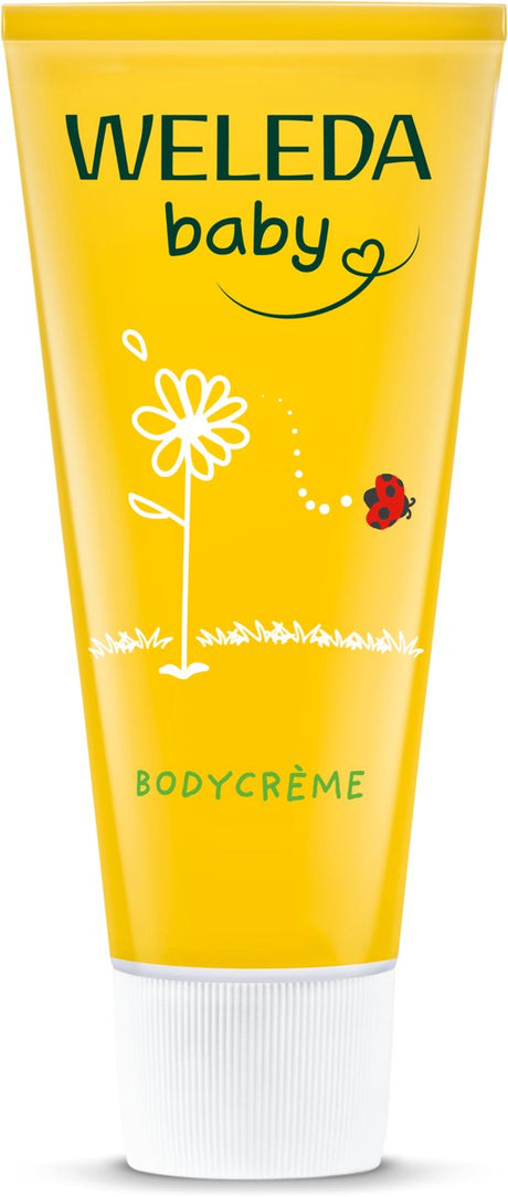 Weleda baby kropscreme - calendula kamille - intensivt nærer og beskytter baby hud - 100% naturlige ingredienser - 75ml