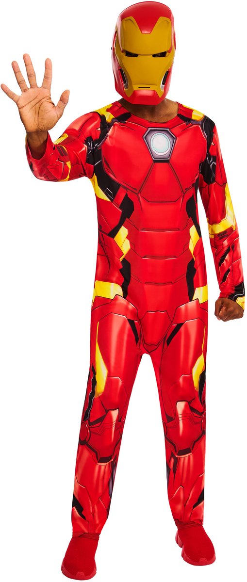 Rubiner iron man voksen kostume - - str. m