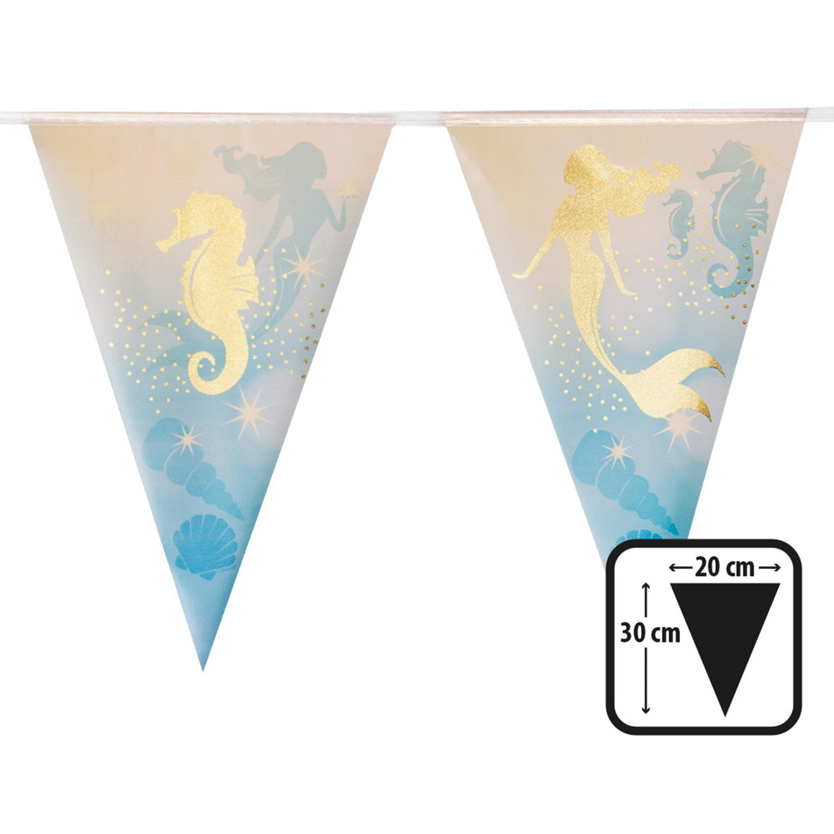 Boland flagline havfruefolie 4m 30x20cm