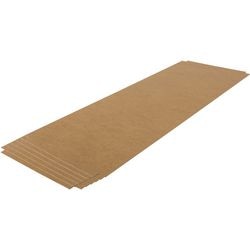 Dækplade arno space epsiline brun hardboard 6 stk