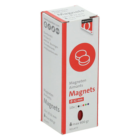 Quantore magnet 32mm 800gram - 10 stk.