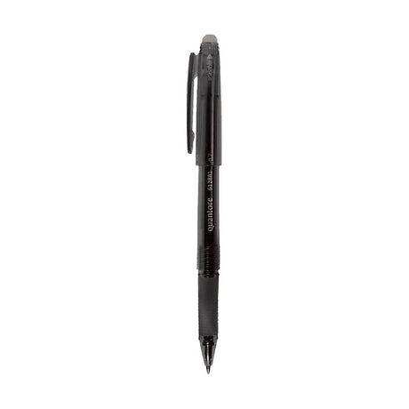 Quantore gelpen erasable 0.7mm zwart 12st.