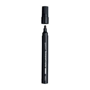 Quantore permanent markør rund 1-1,5 mm sort