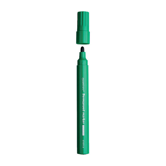 Quantore permanent markør rund 1-1,5 mm grøn