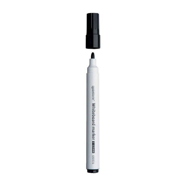Quantore tavlemarkør rund 1-1,5 mm sort