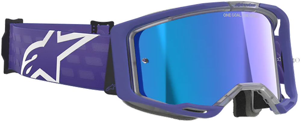 Alpinestars vision 8 corp (spejl blå) - mtb goggle