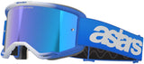Alpinestars vision 5 blaze (spejl blå) - mtb goggle