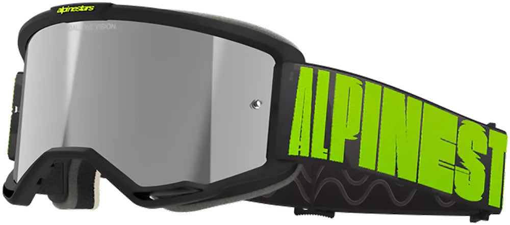 Alpinestars vision 5 hollow (spejl sølv) - mtb goggle