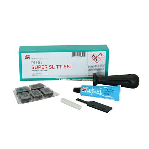 Rematiptop dækreparationssæt diagonal super sl