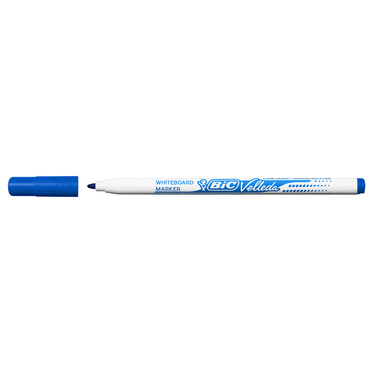 Bic tusch 1721 whiteboard rund blå 1,5mm