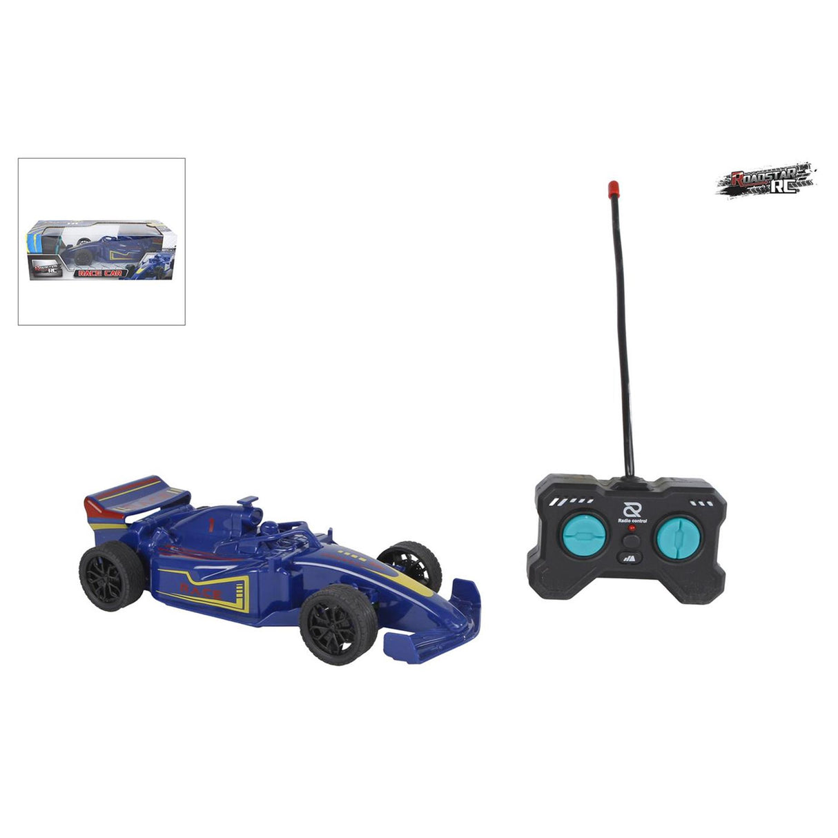 Roadstar rc formel racerbil 19,5 cm