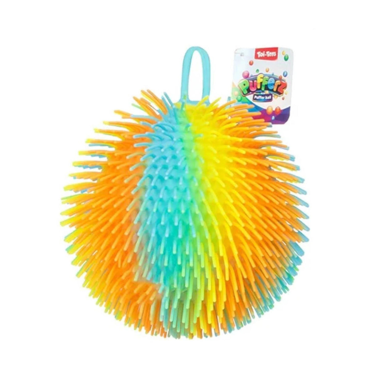 Toi-legetøj toi legetøj pufferkugle striber ã˜20cm 230gr