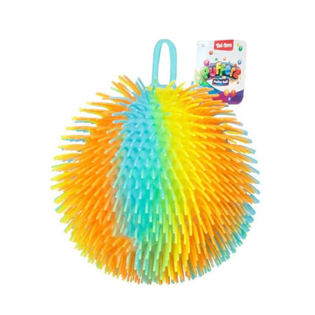 Toi-legetøj toi legetøj pufferkugle striber ã˜20cm 230gr