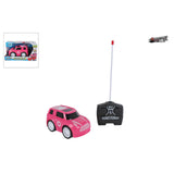 Roadstar rc bil 27mhz pink 13,5cm