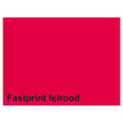 Quantore kopipapir fastprint a4 80gr lys rød 100 ark
