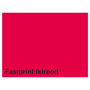 Quantore kopipapir fastprint a4 80gr lys rød 100 ark