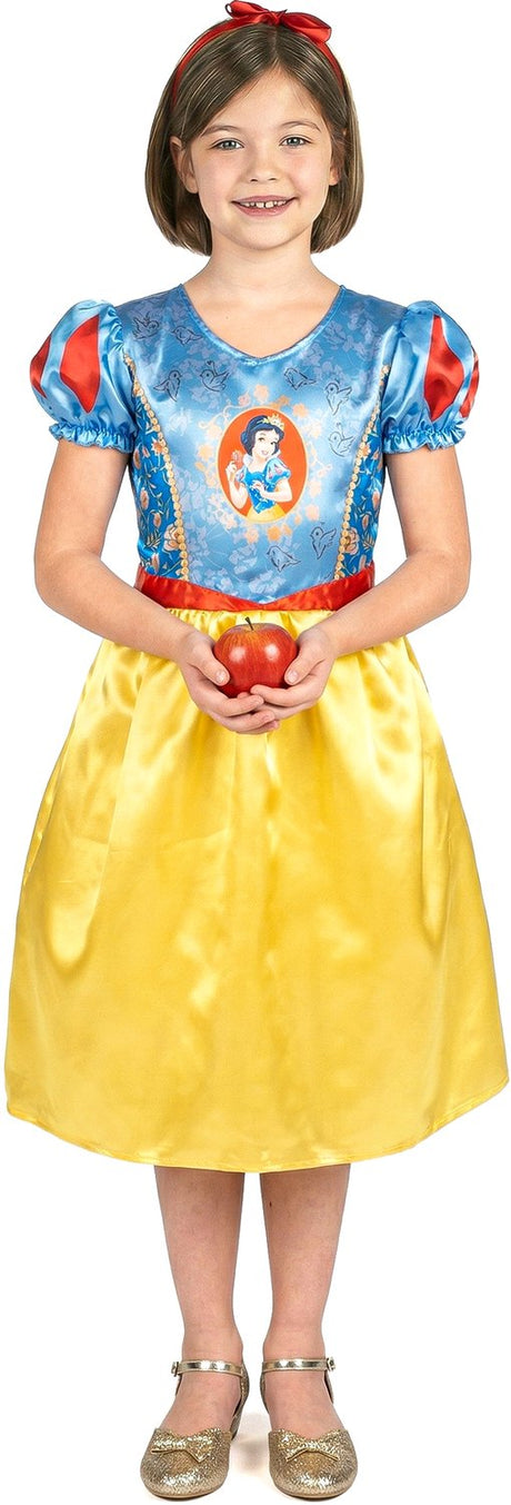 Disguise disney prinsesse - snehvid, snehvid, størrelse m (7-8 år)